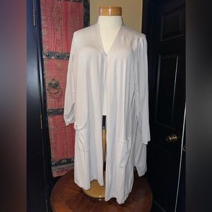 Belle, Kim Gravel cardigan. Grey